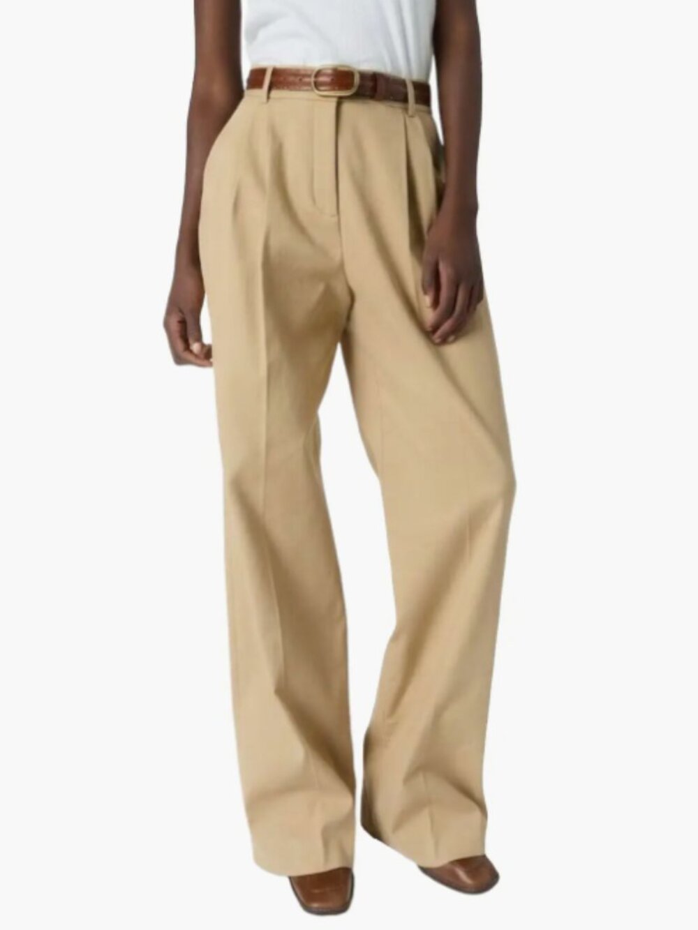 NWT. GERARD DAREL Azra High Rise Pleated Trousers